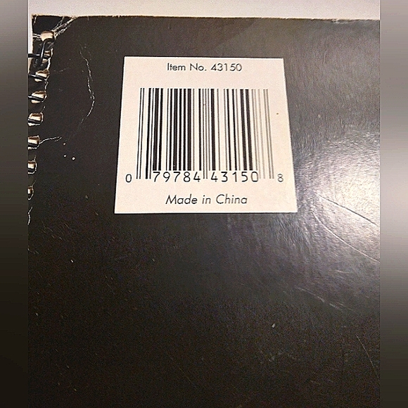 GIFTED...5 SUBJECT WIDE RULED NOTEBOOK - Picture 9 of 9